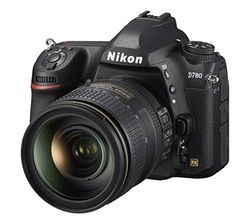 Nikon D780 + AF-S NIKKOR 24-120 VR Reflex Digitale, 24.5 MP, CMOS FX Full Frame, 2 Slot Cart, Face Det AF Live View, Mirino Ottico, fino a 12 fps, Lexar SD 64GB 800x [Nital Card: 4 Anni di Garanzia]