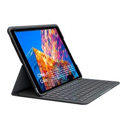 Logitech Custodia con Tastiera per iPad Air 3a Generazione, Modelli A2152/A2123/A2153/A2154, Slim Folio con Tastiera Wireless Integrata, Layout Italiano ‎Qwerty, Nero (Grafite)