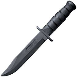 Cold Steel, träningskniv, stabil gummidesign, svart