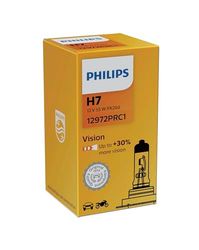 Ring Automotive P12972PR Lâmpadas de halogéneo para faróis dianteiros, 12 V, 55 W, H7 Philips,