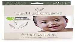 Natures Child Face Wipes Organic 2pk - ACO Certified Organic & Natural - Australian Made - Cruelty Free & Vegan - No Synthetic Fragrance or Preservatives