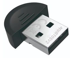 Adaptador - Adaptador USB Bluetooth 5.0 con conexión inalámbrica, Ideal para Dispositivos de música y transmisión de Datos. compatibilidad Universal.* *
