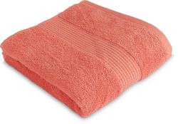 Toalla de baño, 50 x 90 cm, 100% algodón, 450 gr/m2, Color Coral