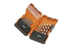 AEG 4932352243 Powerset Lot de 19 forets à métaux HSS-G