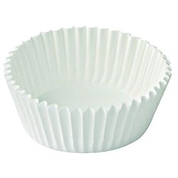 Dr.Oetker Pappersbakning set med 150 Ø5 cm i vitt, tyg, 5 x 5 x 2 cm