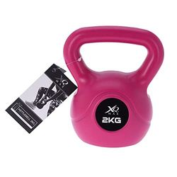 Pesa russa 2 kg rivestimento antiscivolo, fucsia