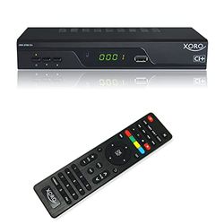 Xoro HRK 8760 CI+ HD Receiver voor digitale kabeltelevisie (HDTV, DVB-C Tuner, HDMI, PVR-Ready + Timeshift, CI+, S/PDIF, USB 2.0) zwart