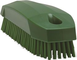 Vikan - Higiene - Cepillo para uñas - Fibras duras - 130 mm - Verde