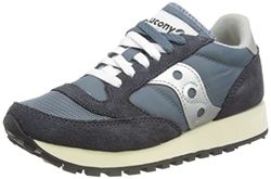 Saucony Jazz original vintage, sapatilhas de atletismo para homem, Prata azul marinho