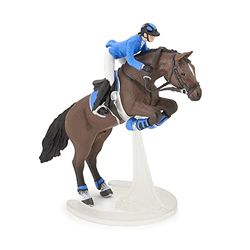 Papo 51560 Jumping Riding Girl HORSES, FOALS AND PONIES Figurine, Multicolour