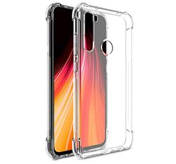 Tumundosmartphone Custodia Gel TPU Anti-Shock Trasparente per Xiaomi Redmi Note 8T