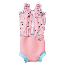 Splash About Happy Nappy Luier Badpak voor babymeisjes, Nina's Ark, 6-14 Maanden