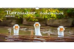 Tierzauber Farm DIN A3 Calendar for 2023 Various Animals on the Farm - Soul Magic, Multi-Colour, KN2023-3W-0038-D-0