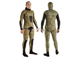 SPETTON THP923-1 3 mm Mediano Completo Traje, Verde, X-Pequeña Unisex-Adult