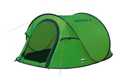 High Peak Vision 3, Tenda Unisex-Adulto, Verde/Phantom, 235 x 180 x 100 cm