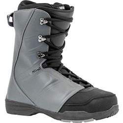 Nitro Snowboards Homme Vagabond Stnd '20 All Mountain Freestyle Lacing Pas Cher Snowboard Bateau Bottes, Charbon, 31