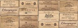 Vilber Grande chef reserva tapete, vinil, castanho, 50 x 140 x 0,2 cm