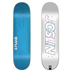 Jart Overlaps Joslin Plan B Deck Skateboard, volwassenen, uniseks, meerkleurig (meerkleurig), eenheidsmaat