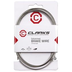 Clarks W5089 Uniwersalny ocynkowany drut hamulcowy 2000 mm (L) pasuje do wszystkich głównych systemów