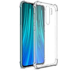 Tumundosmartphone Custodia Gel Tpu Anti-Shock Trasparente per Xiaomi Redmi Note 8 Pro