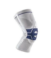 BAUERFEIND Vendaje de Rodilla, GenuTrain P 3,titán,Izquierdo, Talla 1