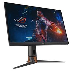 ASUS ROG Swift 360 Hz PG27AQN Monitor Gaming 27” per Esport NVIDIA G-SYNC, QHD, NVIDIA Reflex Analyzer, IPS Ultraveloce, Doppia Modalità Esport, 1 ms (GTG), DisplayHDR 600, Nero