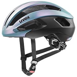 uvex rise cc - veilige performance-helm voor dames en heren - individueel passysteem - geoptimaliseerde ventilatie - flip flop-black matt - 56-59 cm