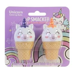 Lip Smacker Unicornio, Set Dúo de Bálsamos Labiales Unicornio, Set de 2 para Niñas y Niños, Edición Regalo 2025