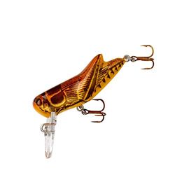 Rebel F73-95 Crickhopper Señuelo de Pesca, 3,5 cm, 3/32 onzas, Cricket marrón