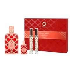 Amber Rouge by Orientica for Women - 4 Pc Gift Set 2.7oz EDP Spray, 7.5ml EDP Spray, 2 X 10ml EDP Spray