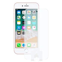 Ksix Displaybeschermfolie voor iPhone 7, 8, SE 2020, 2,5D, gehard glas, 9H, 1 stuk