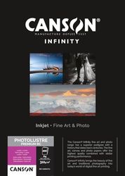 CANSON Infinity - Photolustre Premium RC - Boîte 200 feuilles de papier photo lustré A4 - 310g/m² - Extra blanc
