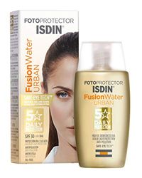 ISDIN Fotoprotector Fusion Water Urban LSF 30 (50 ml) | Ultralätt ljusskydd för daglig användning i urban miljö