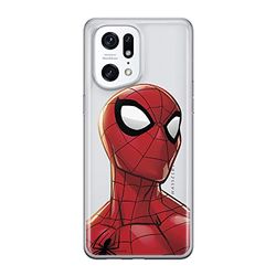 ERT GROUP mobiltelefonfodral för Oppo FIND X5 PRO originalt och officiellt licensierat Marvel mönster Spider Man 003 optimalt anpassad till formen på mobiltelefonen, gedeeltelijk transparant