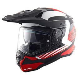 Hjälm NOS NS-9 Mirage RED MATT ECE 22-06
