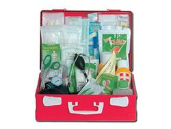 PVS Kit Pronto Soccorso grande in valigetta di plastica 1, 395x270x135 mm 6,2 kg, 34198