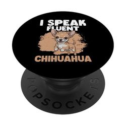 Perro Chihuahua PopSockets PopGrip Adhesivo