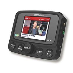 Albrecht DR56 C Digital Radio Tuner with Colour Display 27156 Car Radio Upgrade FM Transmitter for DAB+ Transmitter and Bluetooth Connection from Smartphone to Radio