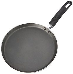 KitchenCraft Padella per crepes/pancake 24 cm, Tagged, nero