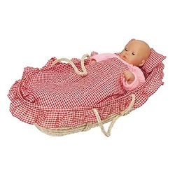 Goki 15252 - poppendraagmand met beddengoed