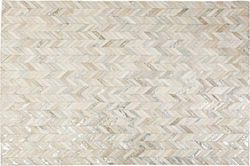 Kare Design Spike Elegance, groot woonkamertapijt, handgemaakt, vloermat, vloermat, beige (H/B/D) 1 x 170 x 240 cm