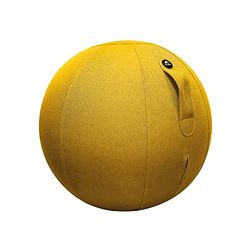 ALBA MHBALL J ergonomiczna piłka do siedzenia, PCW/poliester, kolor szafranowo-żółty, średnia
