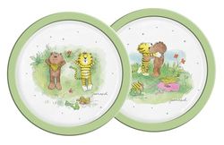 Bord Janosch Kids 2-delige set 21,5 cm PP