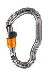 Petzl, Vertigo Wire-Lock Park (10 Pcs), Karabiner Met Versterkte Constructie Voor Progressiekabel, Grijs, 10 Pcs, Unisex-Volwassene