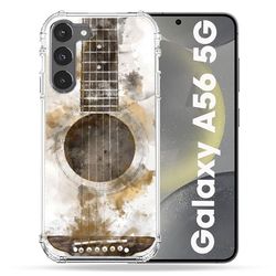 Cokitec Förstärkt fodral för Samsung Galaxy A56 5G Music Guitar Tag
