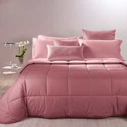 Caleffi - Couette Douce – Duvet Chaude et Respirant pour Ete et Hiver, Lavable en Machine – Disponible 170x265 cm - Couette 220x265 - 260x265 - Couverture Lit 1 Personne et 2 Personnes