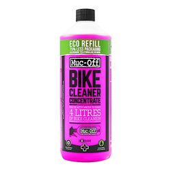 Muc-Off Limpador de bicicletas concentrado, 1 litro - recarga de kit de limpeza de bicicleta - gel biodegradável de ação rápida - Mistura com água para obter 4 litros de limpeza bicicletas