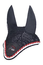 HKM Team HKM Capuche anti-mouches d'équitation Noir Taille Unique