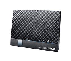 ASUS DSL-AC56U routeur sans Fil Gigabit Ethernet Bi-Bande (2,4 GHz / 5 GHz) 3G 4G Noir