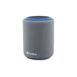 CoolBox Altavoz Bluetooth 5.3 Drop G231, Protección IPX6, Incluye Cable de Entrada Auxiliar, Lector microSD, 6h de Autonomía, Carga USB-C en 2.5h. Color Gris